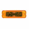 Truck-Lite Signal-Stat, Led, Yellow Rectangular, 4 Diode, Marker Clearance Light, P2, 19 Series Male Pin 1960A-3